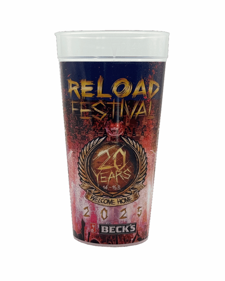 Mehrweg Kunststoffbecher - zum Kauf oder zur Miete/zum leihen