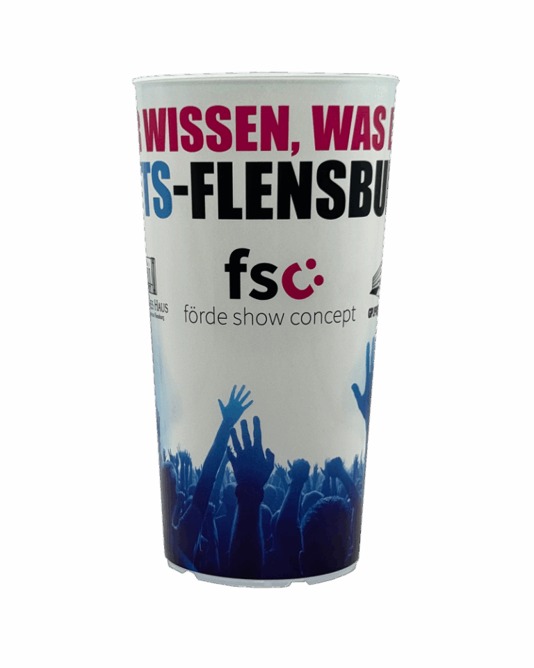 Mehrweg Kunststoffbecher - zum Kauf oder zur Miete/zum leihen